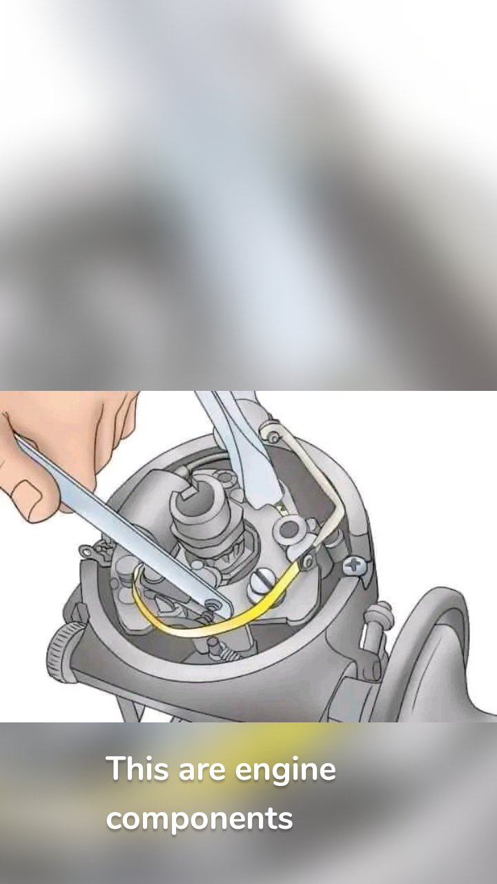 This are engine components 